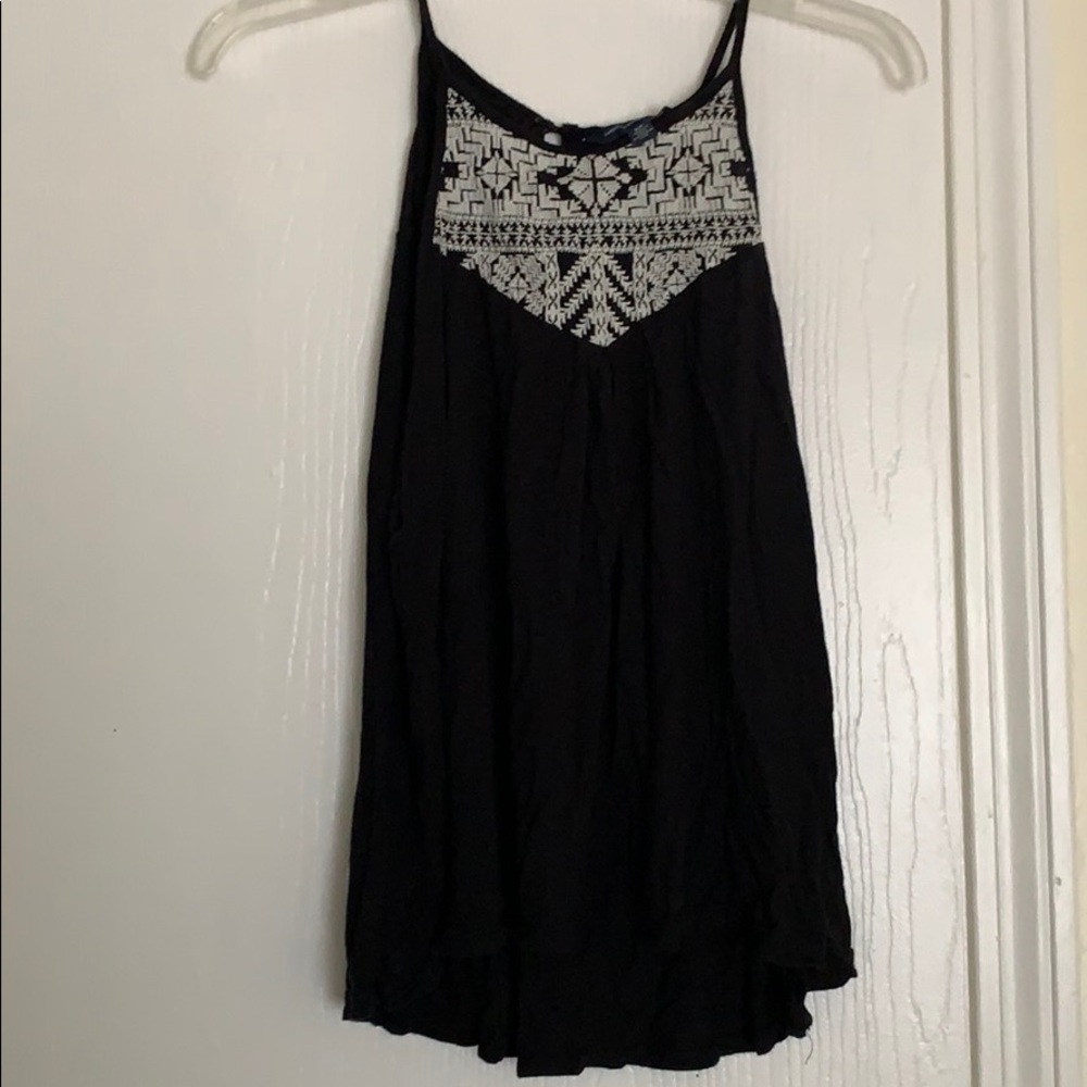 American Eagle Outfitters Embroidered Tank Top